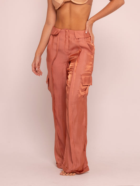 DALI CARGO PANTS SILKY